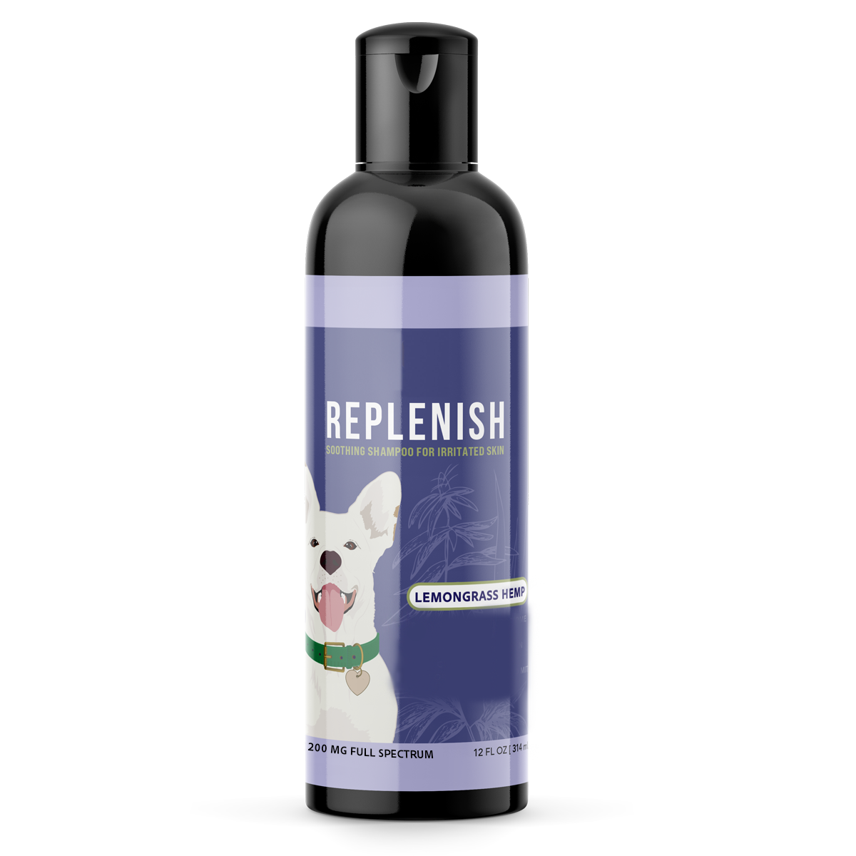 Replenish Hemp Dog Shampoo
